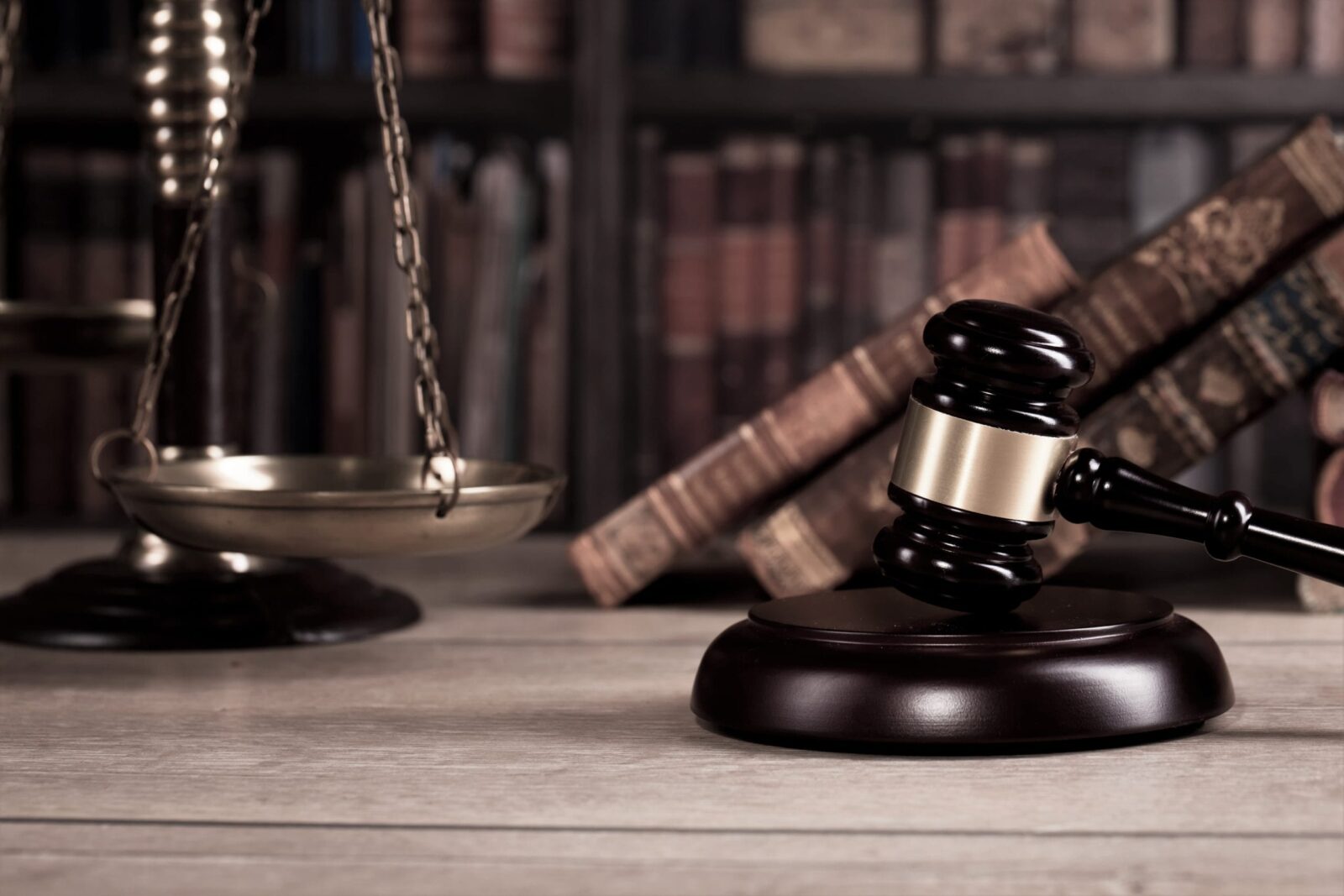 Scales of Justice and Gavel Fixed