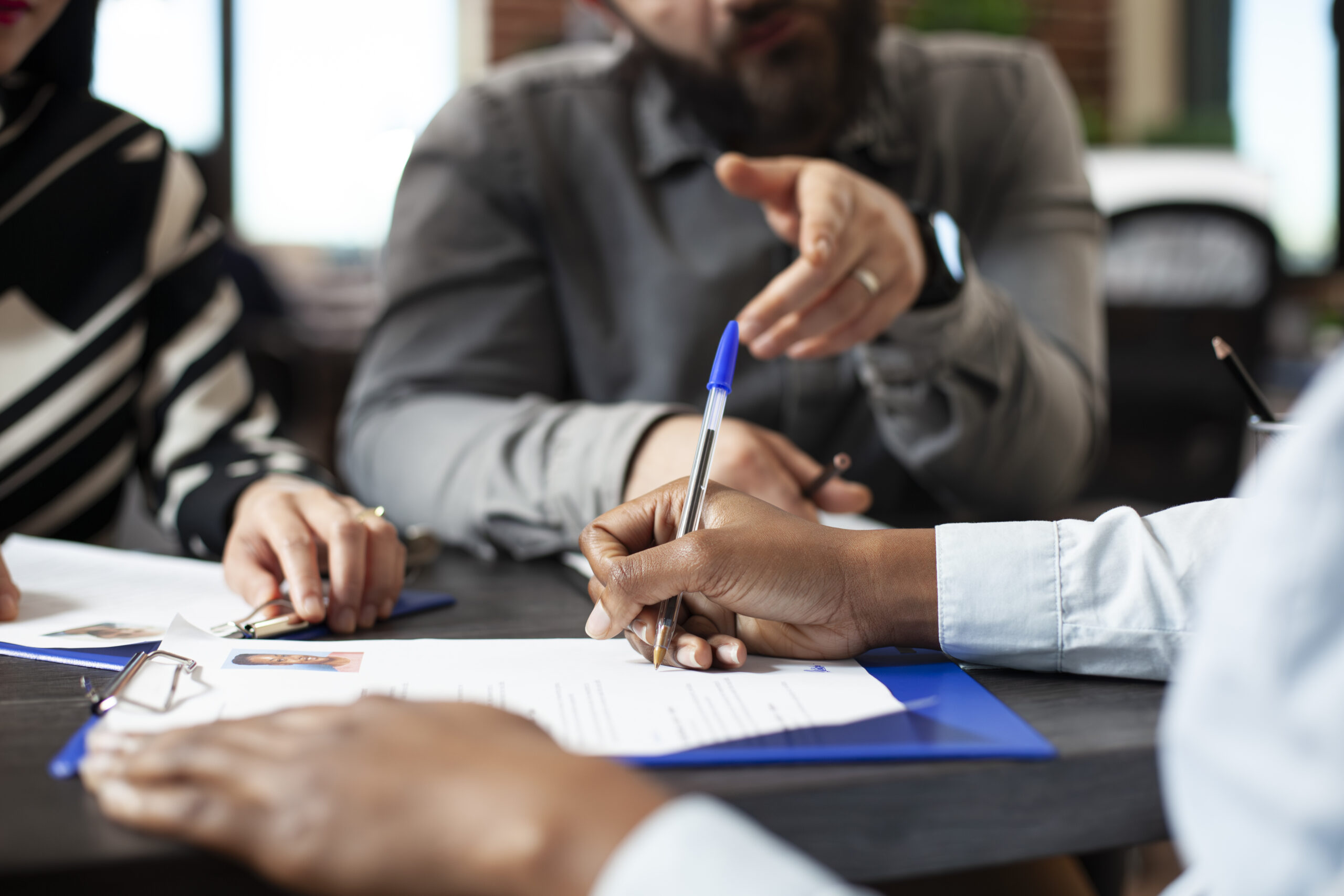 Working with an attorney.