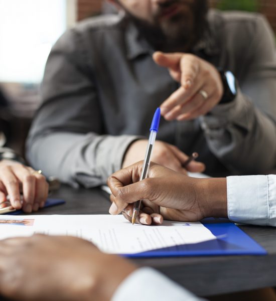 Working with an attorney.
